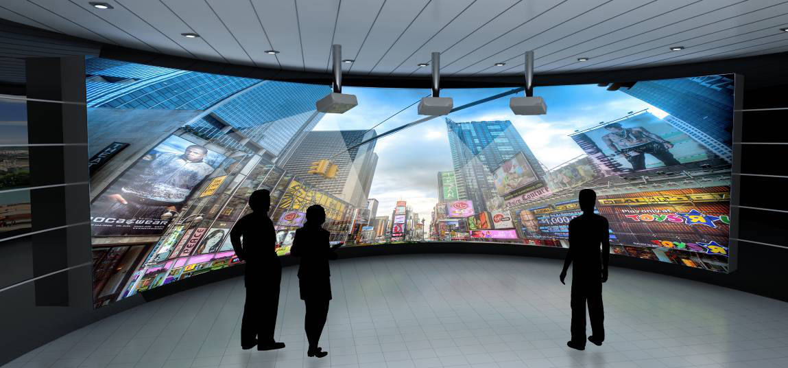 數字展廳展示場(chǎng)景